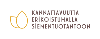 Kannattavuutta erikoistumalla siementuotantoon